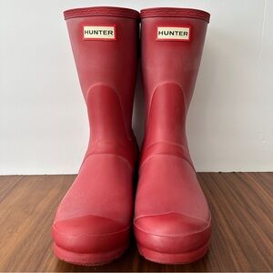 GUC Hunter Classic Red Waterproof Boots - Women size 7
